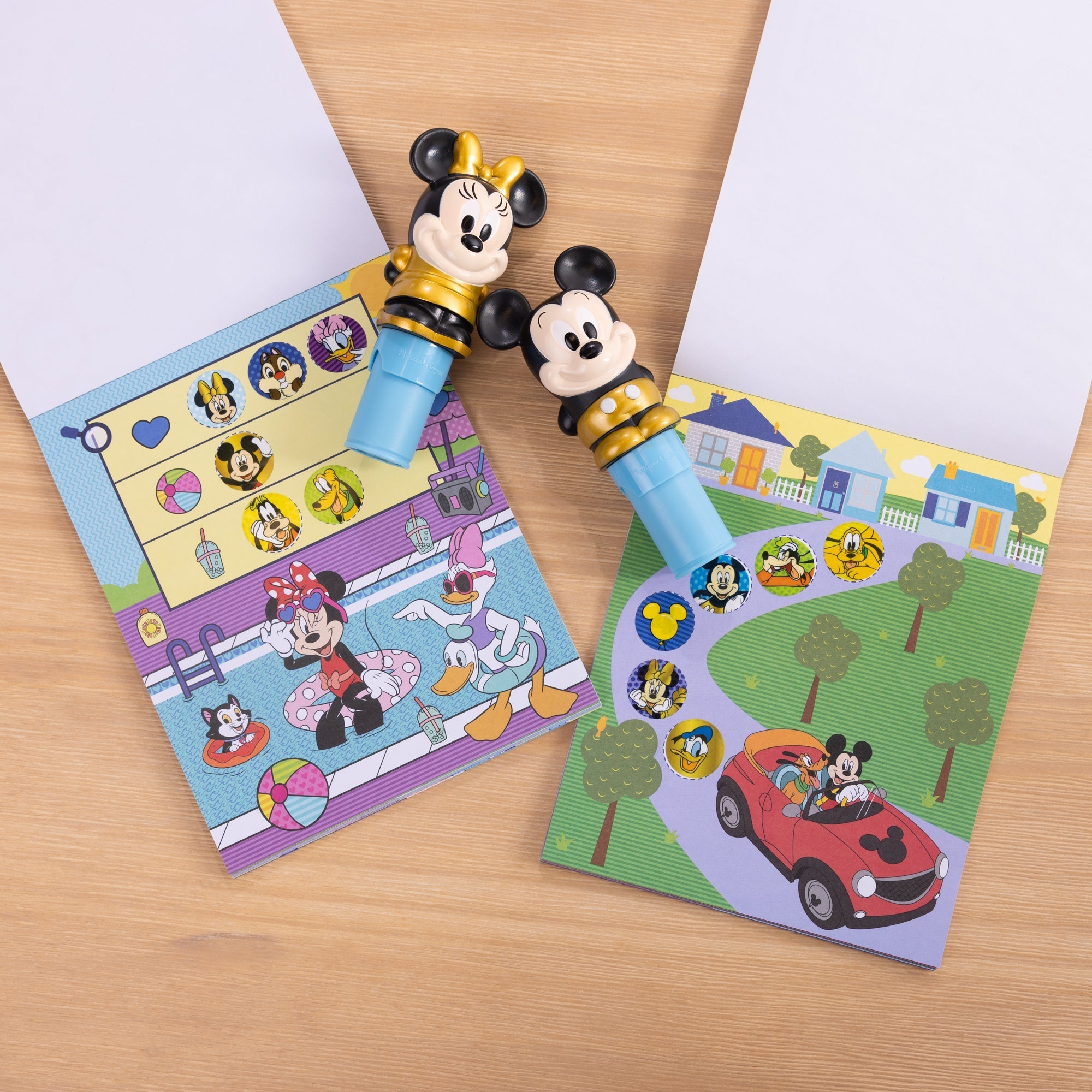 Activity Books Premium Quality Sticker WOW! Deluxe Set Mickey & Minnie - Durable Material and Safe Design f...