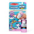 Stickers & Sticker Books Premium Quality Sticker WOW!™ Activity Pad & Sticker Stamper - Unicorn - Durable M...