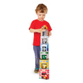 Vehicles & Trains Premium Quality Nesting & Sorting Buildings & Vehicles - Durable Material and Safe Design...