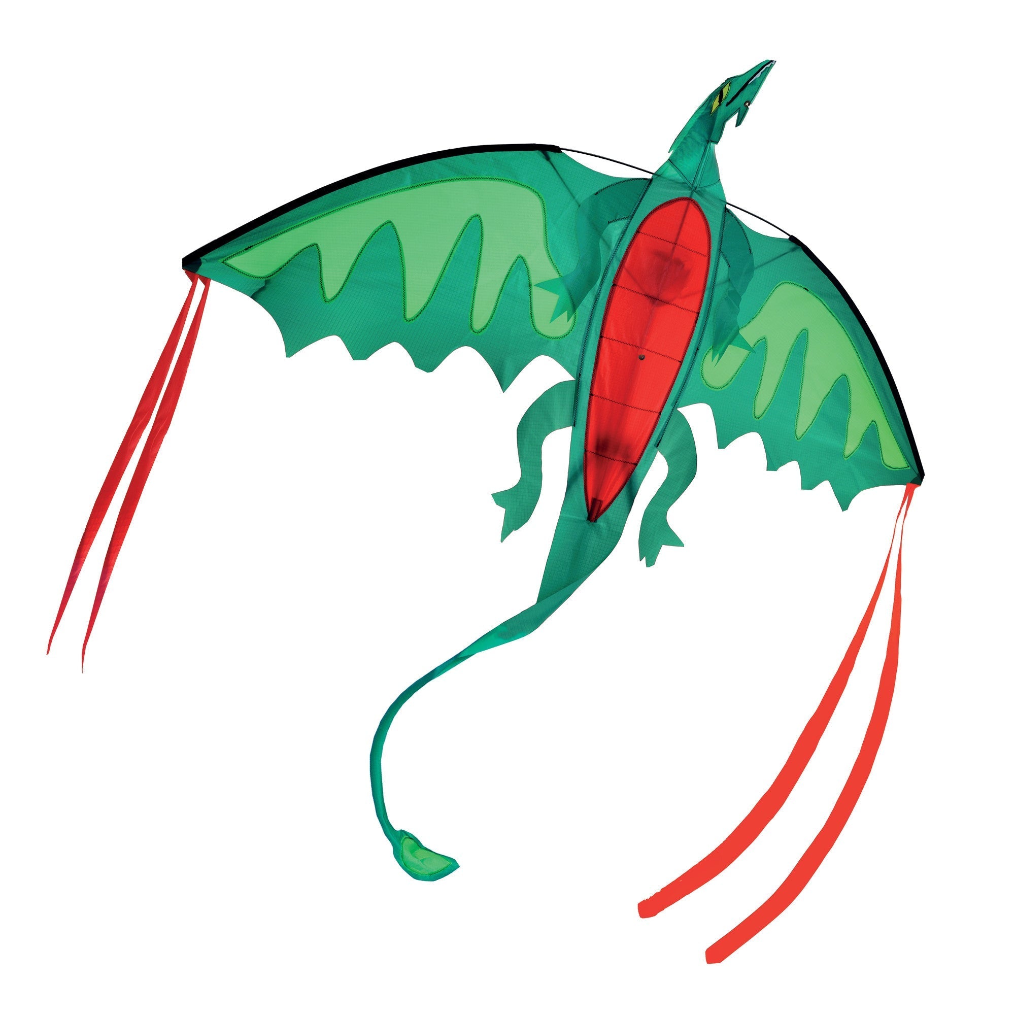 Outdoor Toys Premium Quality Winged Dragon Shaped Kite - Durable Material and Safe Design for Daily Kids Play