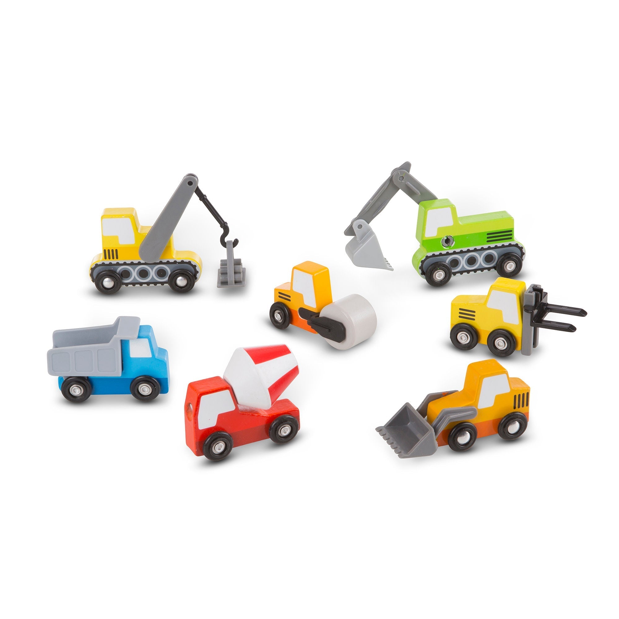 Vehicles & Trains Premium Quality Wooden Construction Site Vehicles - Durable Material and Safe Design for ...