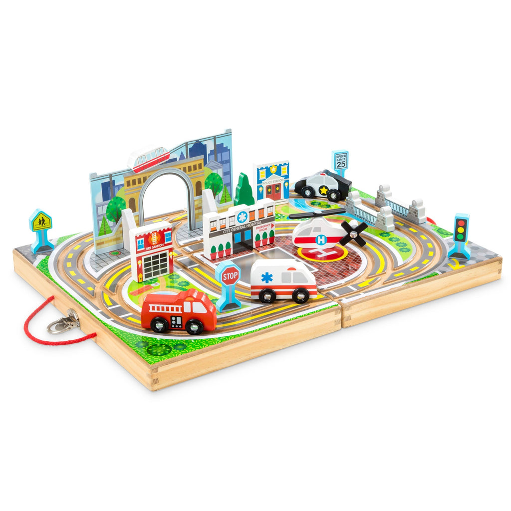 Vehicles & Trains Premium Quality Take-Along Town - Durable Material and Safe Design for Daily Kids Play