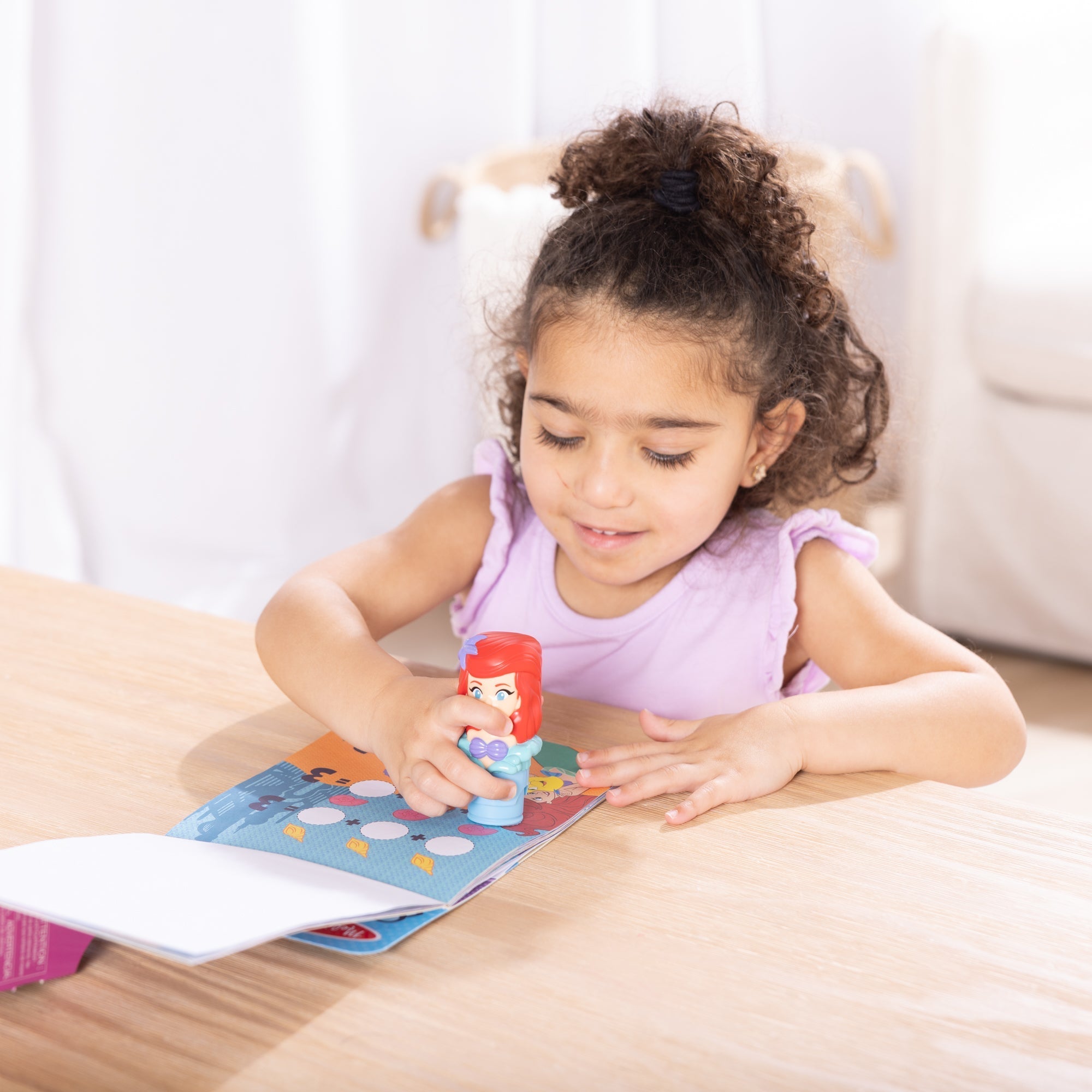 Activity Books Premium Quality Sticker WOW!™ Activity Pad & Sticker Stamper - Ariel - Durable Material and ...