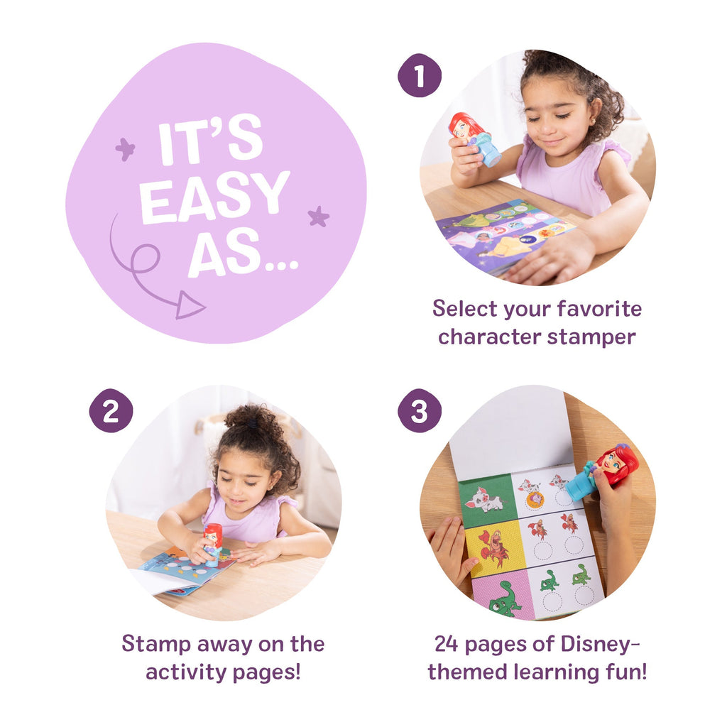 Activity Books Premium Quality Sticker WOW!™ Activity Pad & Sticker Stamper - Ariel - Durable Material and ...