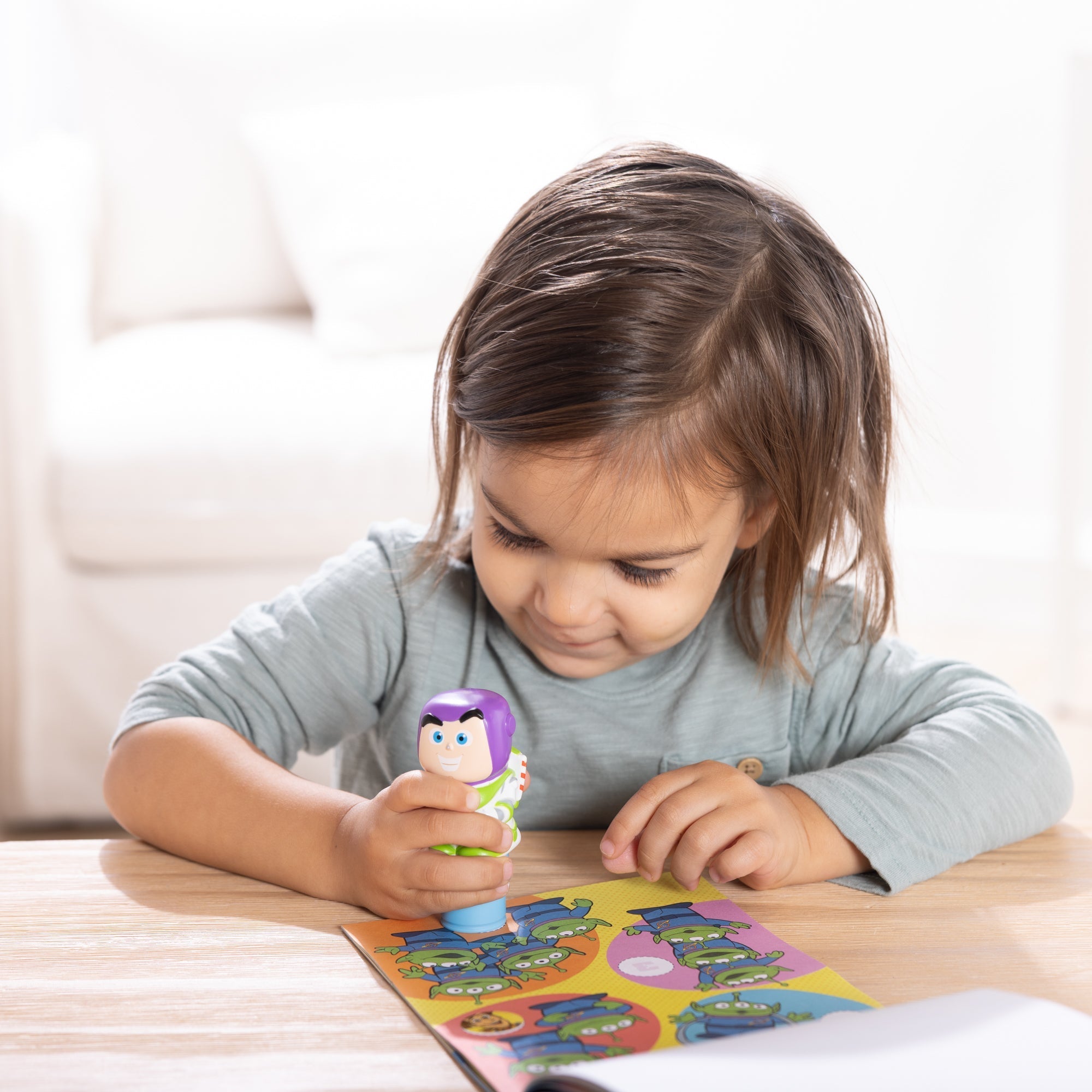 Activity Books Premium Quality Sticker WOW!™ Activity Pad & Sticker Stamper - Buzz Lightyear - Durable Mate...