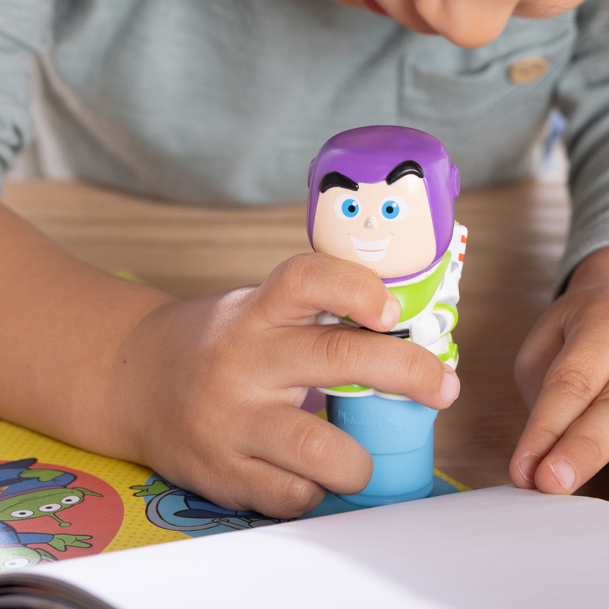 Activity Books Premium Quality Sticker WOW!™ Activity Pad & Sticker Stamper - Buzz Lightyear - Durable Mate...