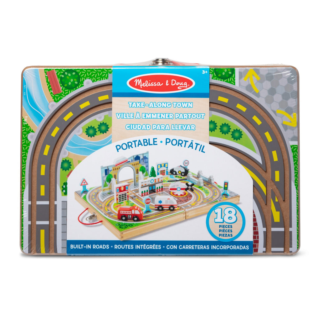 Vehicles & Trains Premium Quality Take-Along Town - Durable Material and Safe Design for Daily Kids Play