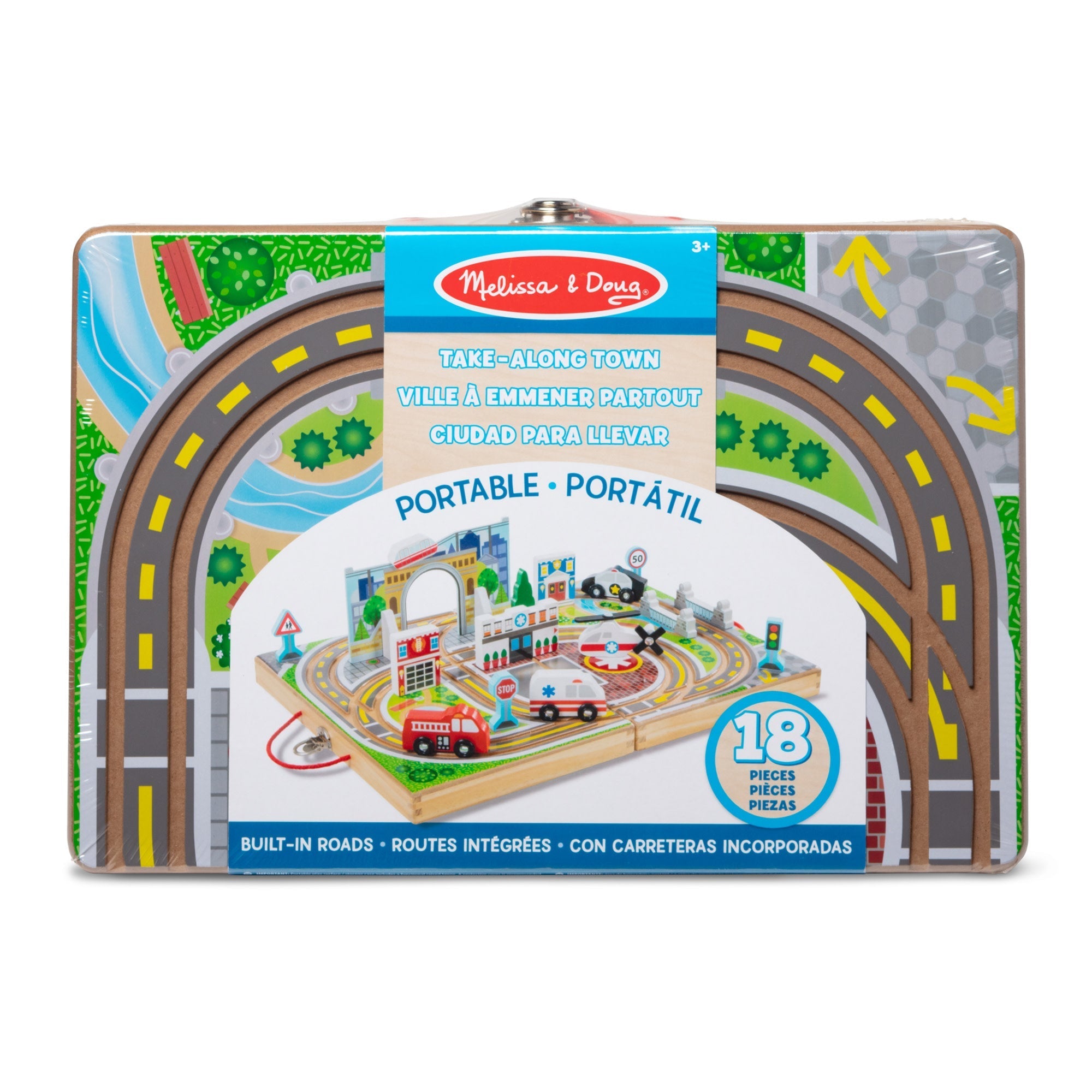 Vehicles & Trains Premium Quality Take-Along Town - Durable Material and Safe Design for Daily Kids Play