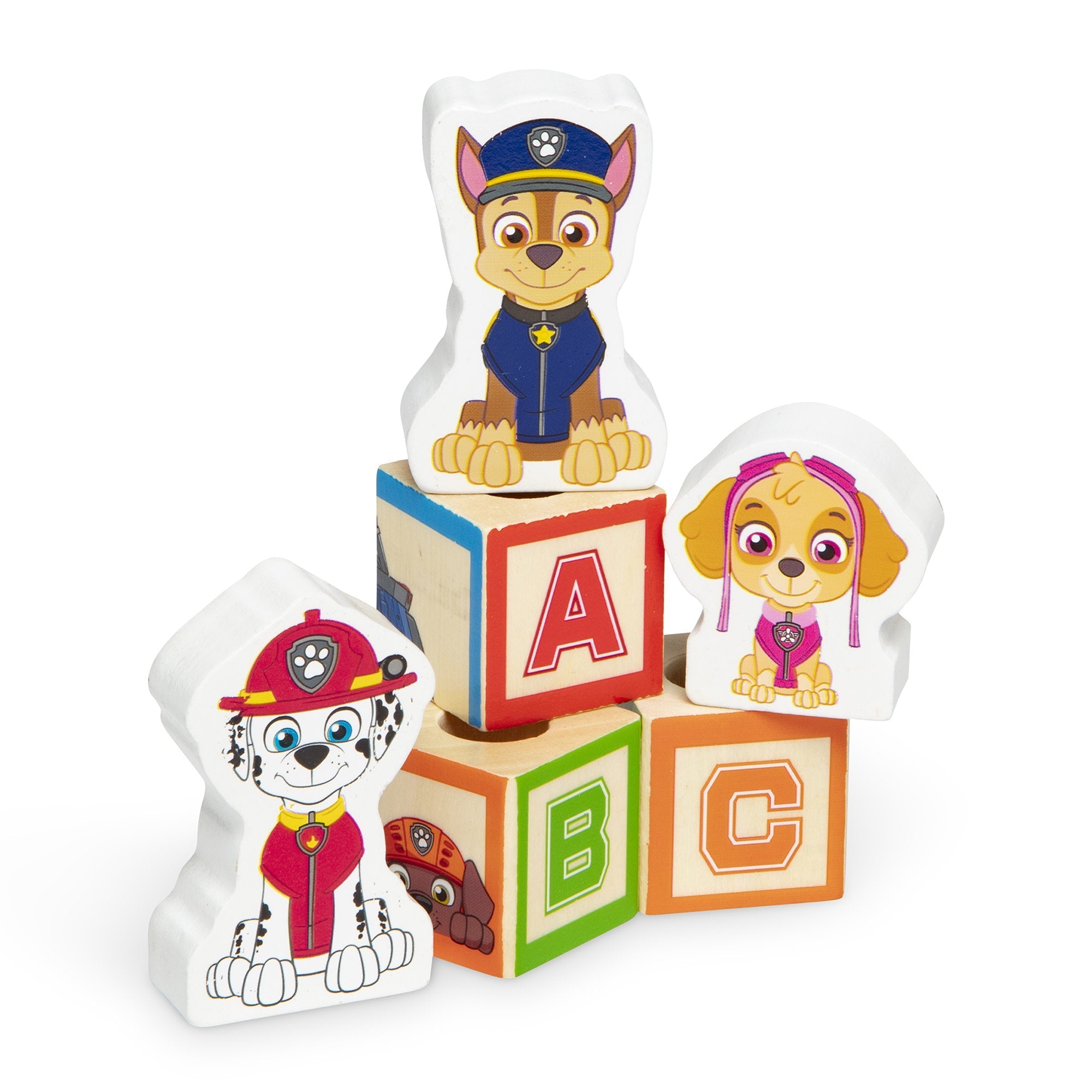 Vehicles & Trains Premium Quality PAW Patrol Wooden ABC Block Truck - Durable Material and Safe Design for ...