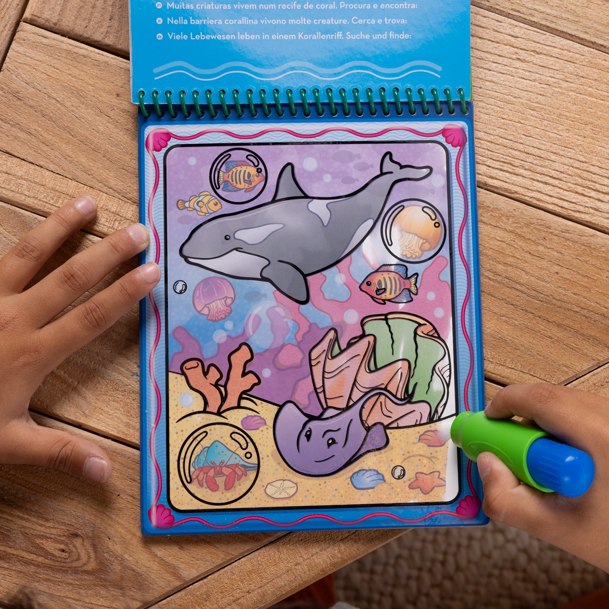 Activity Books Premium Quality Water WOW! 6-Pack – Animals, Vehicles, Alphabet, Numbers, Safari, Under the ...