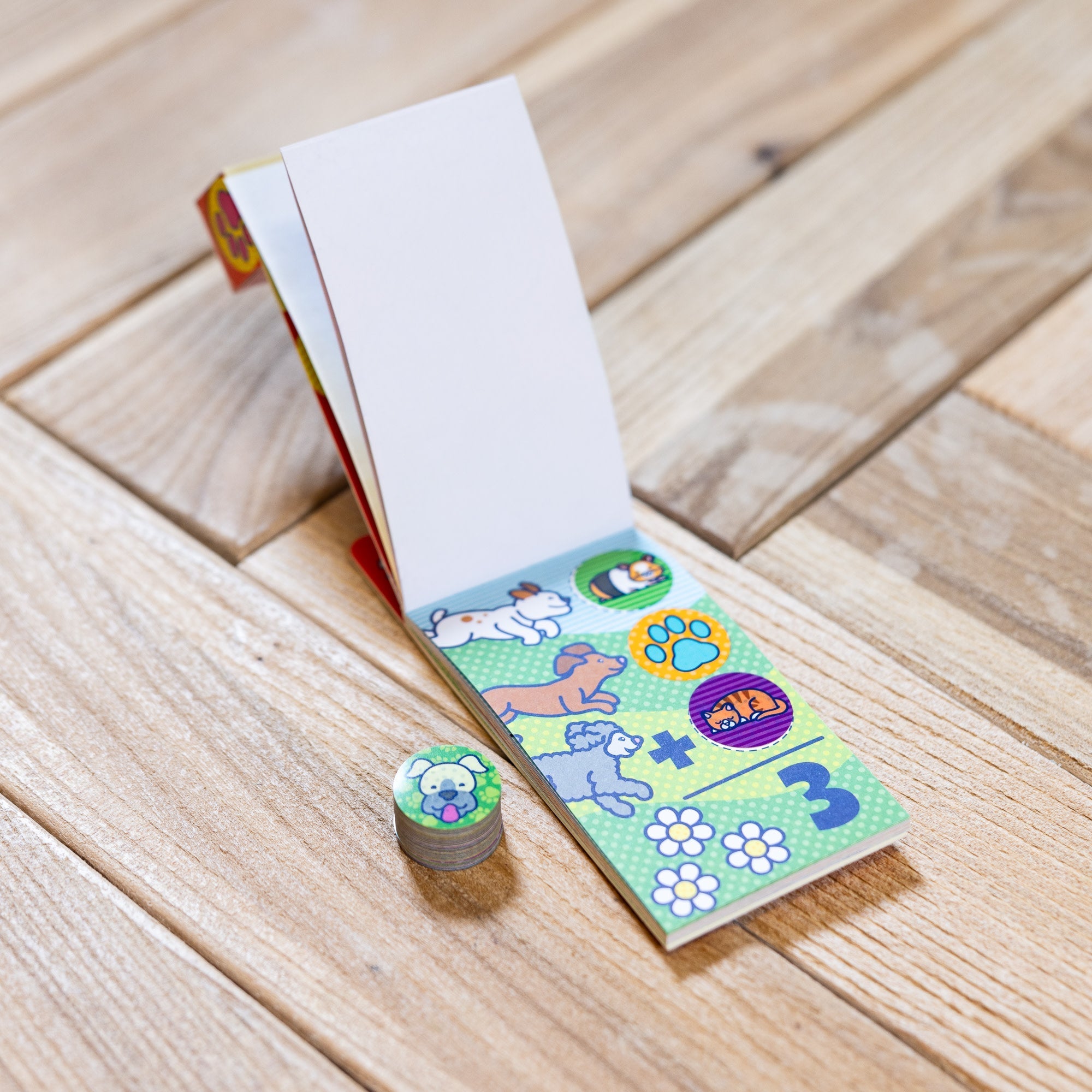Stickers & Sticker Books Premium Quality Sticker WOW!® Mini Activity Pad & Refill Stickers - Pets (200+ Sti...