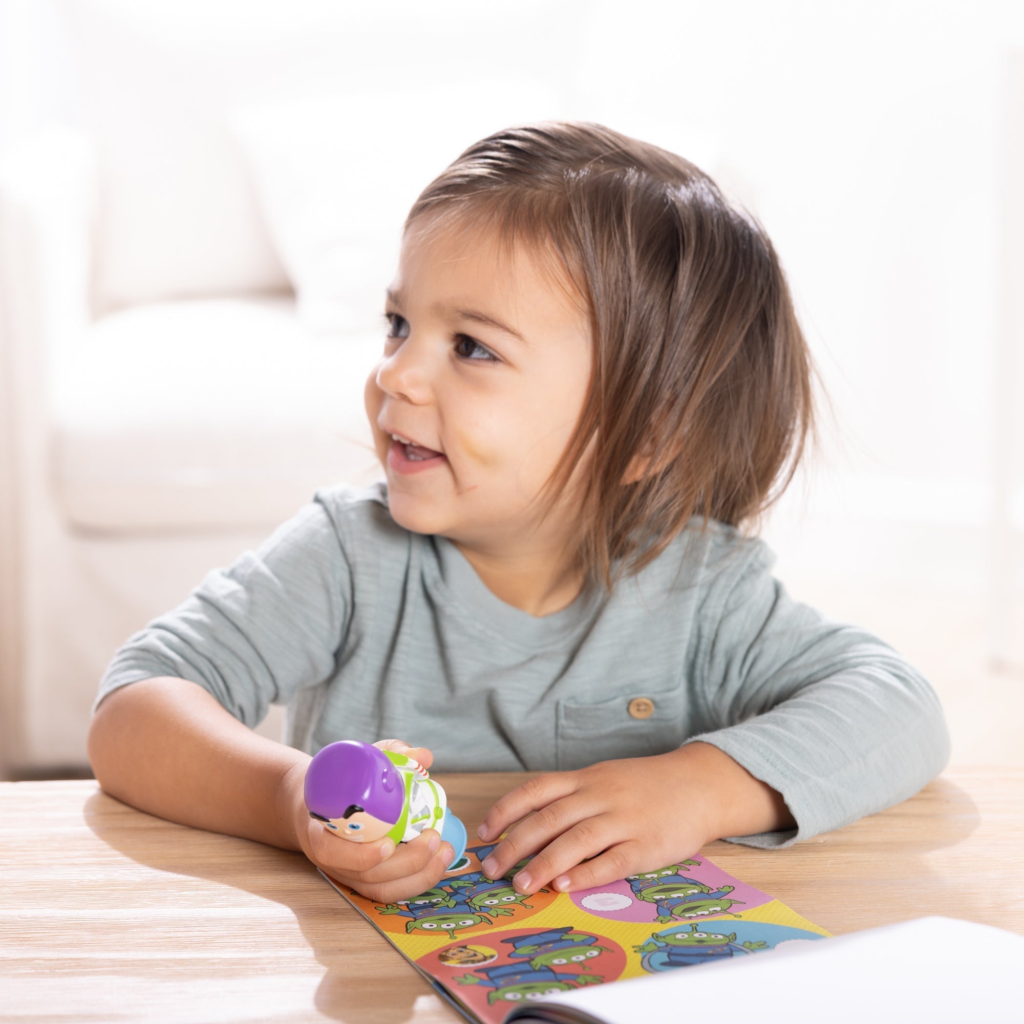 Activity Books Premium Quality Sticker WOW!™ Activity Pad & Sticker Stamper - Buzz Lightyear - Durable Mate...