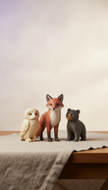Limited-Edition Animal Figurine Trio