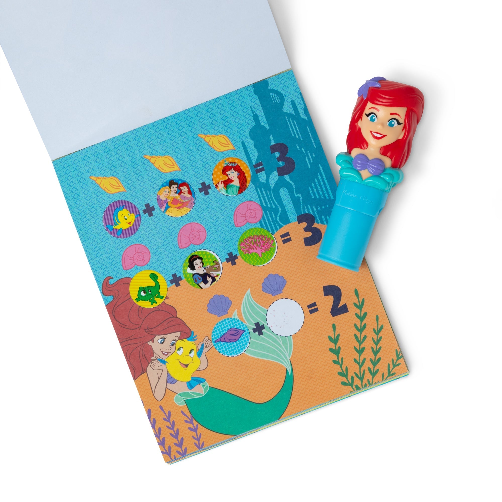 Activity Books Premium Quality Sticker WOW!™ Activity Pad & Sticker Stamper - Ariel - Durable Material and ...