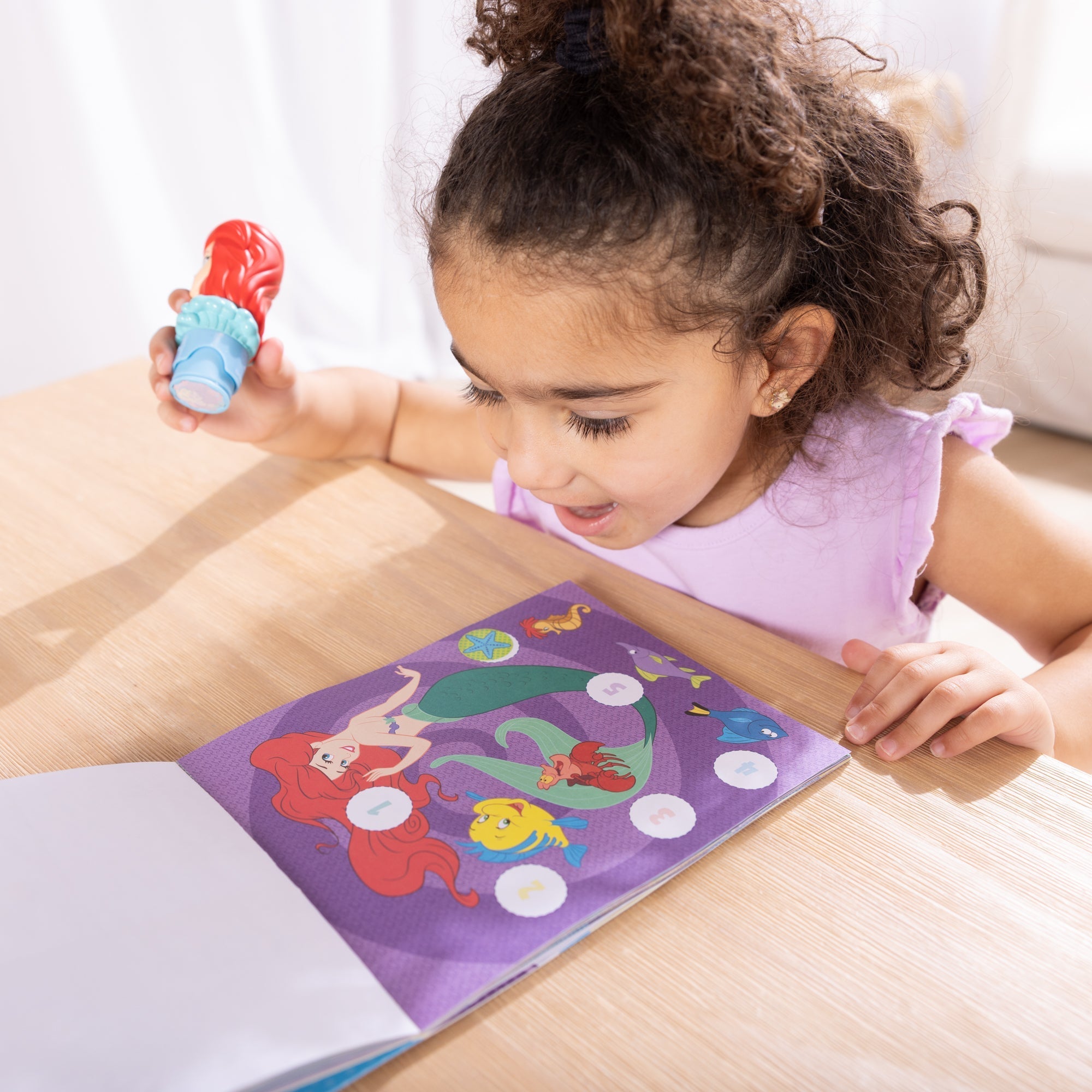 Activity Books Premium Quality Sticker WOW!™ Activity Pad & Sticker Stamper - Ariel - Durable Material and ...