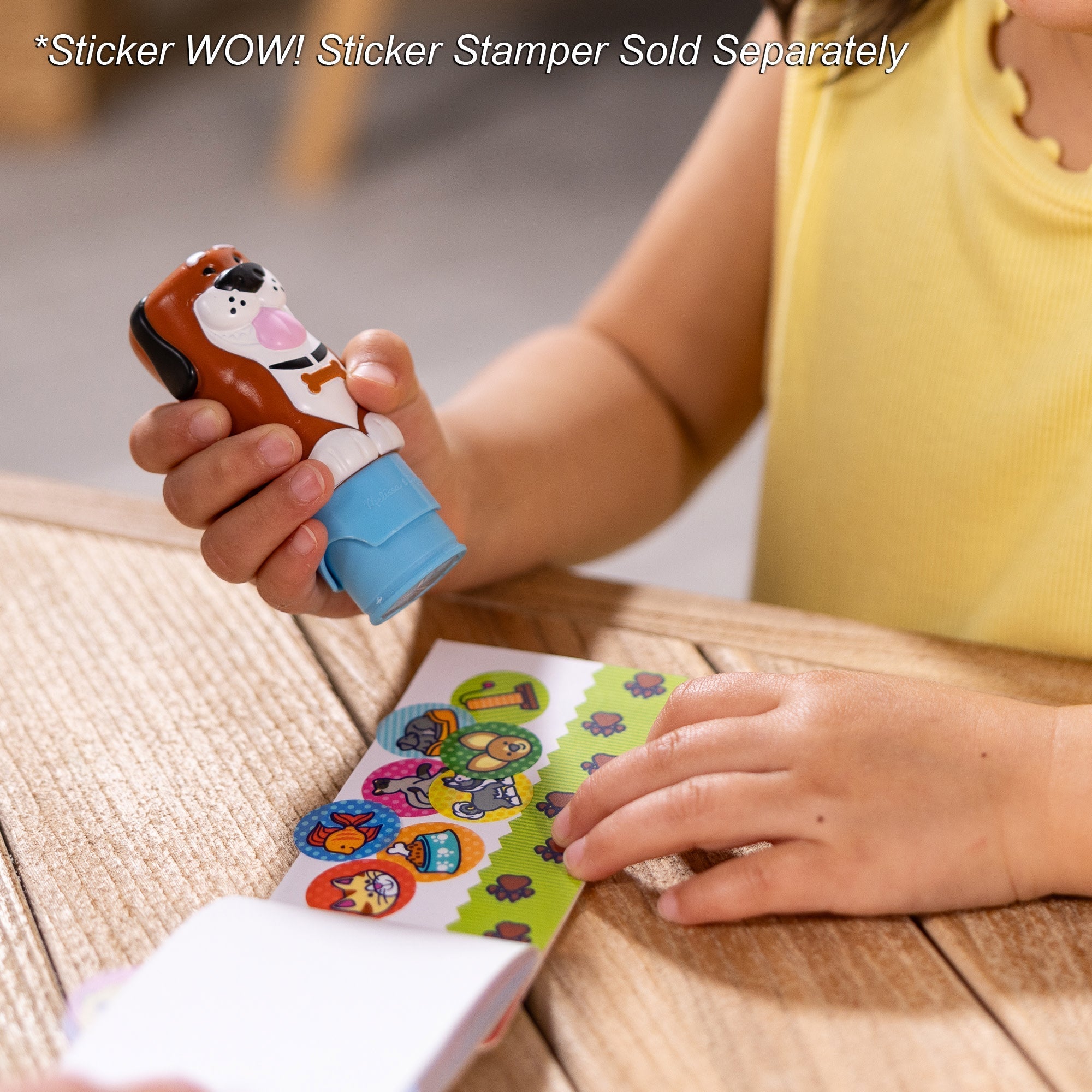 Stickers & Sticker Books Premium Quality Sticker WOW!® Mini Activity Pad & Refill Stickers - Pets (200+ Sti...
