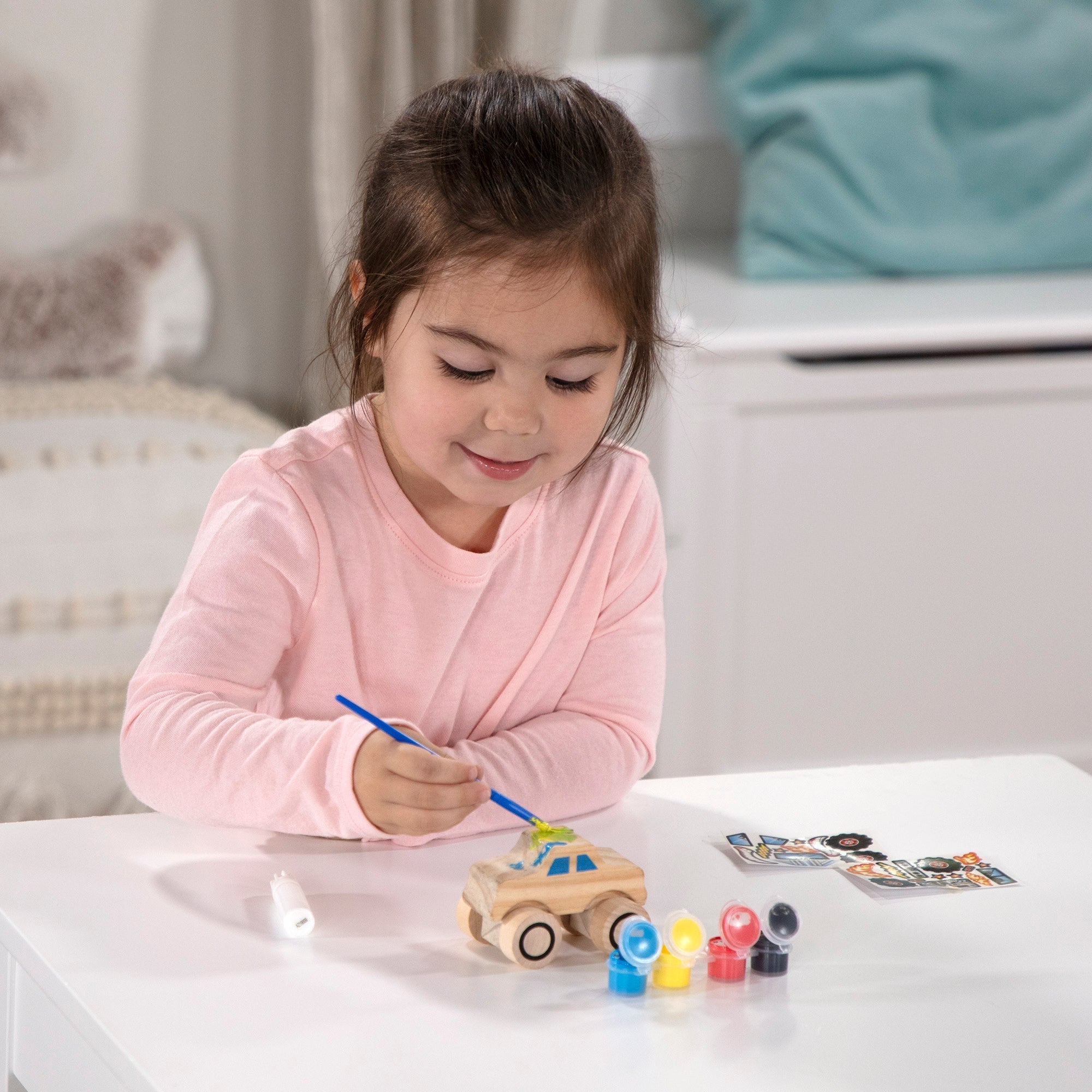Craft & Stamp Kits Premium Quality Created by Me!™ Vehicles Craft Kit 2-Pack: Monster Truck, Train - Durabl...
