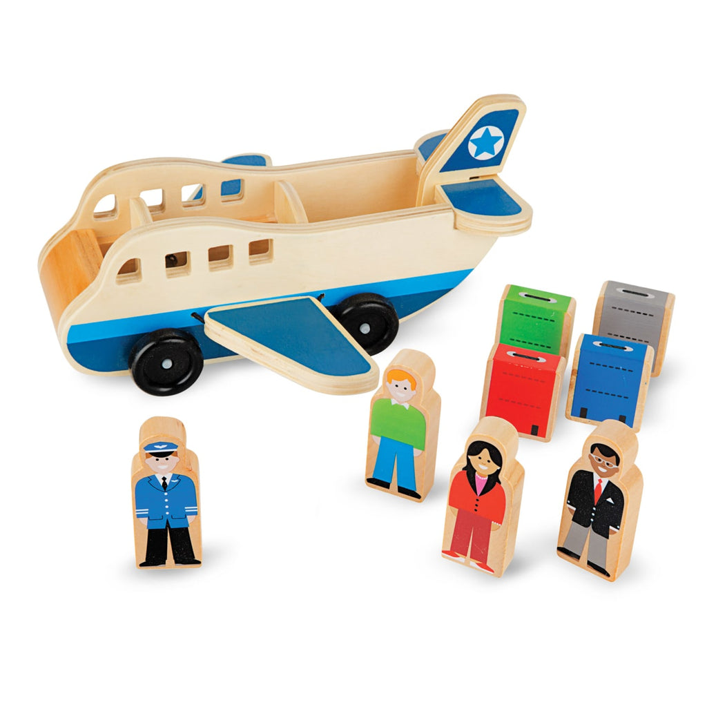 Vehicles & Trains Premium Quality Wooden Airplane - Durable Material and Safe Design for Daily Kids Play
