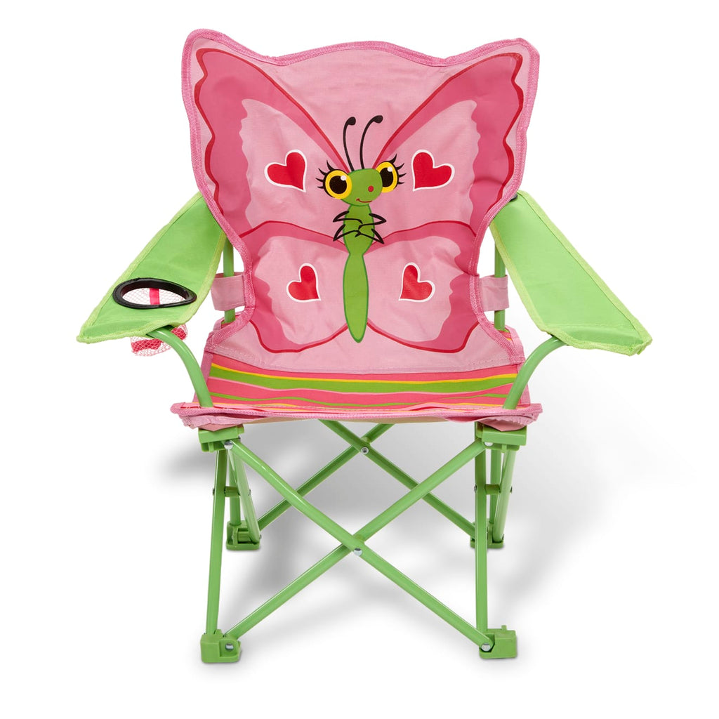 Outdoor Toys Premium Quality Bella Butterfly Child's Outdoor Chair - Durable Material and Safe Design for D...
