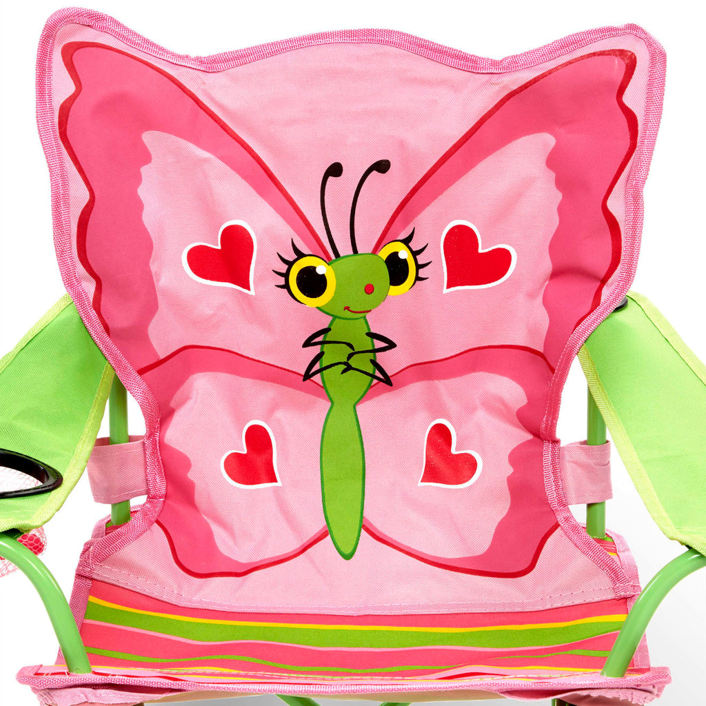 Outdoor Toys Premium Quality Bella Butterfly Child's Outdoor Chair - Durable Material and Safe Design for D...