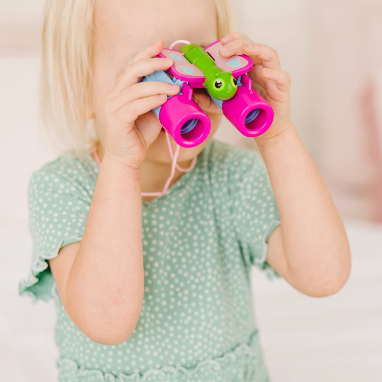 Outdoor Toys Premium Quality Cutie Pie Butterfly Binoculars - Durable Material and Safe Design for Daily Ki...
