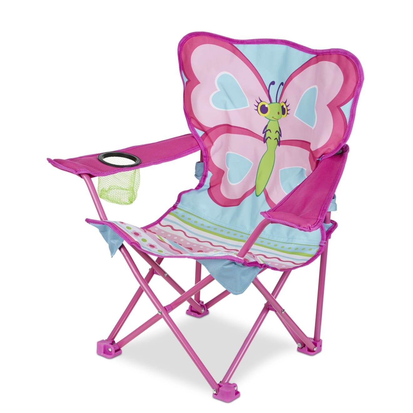 Outdoor Toys Premium Quality Cutie Pie Butterfly Camp Chair - Durable Material and Safe Design for Daily Ki...