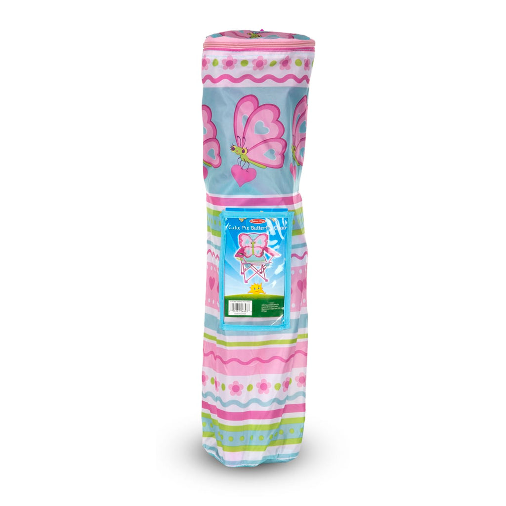 Outdoor Toys Premium Quality Cutie Pie Butterfly Camp Chair - Durable Material and Safe Design for Daily Ki...