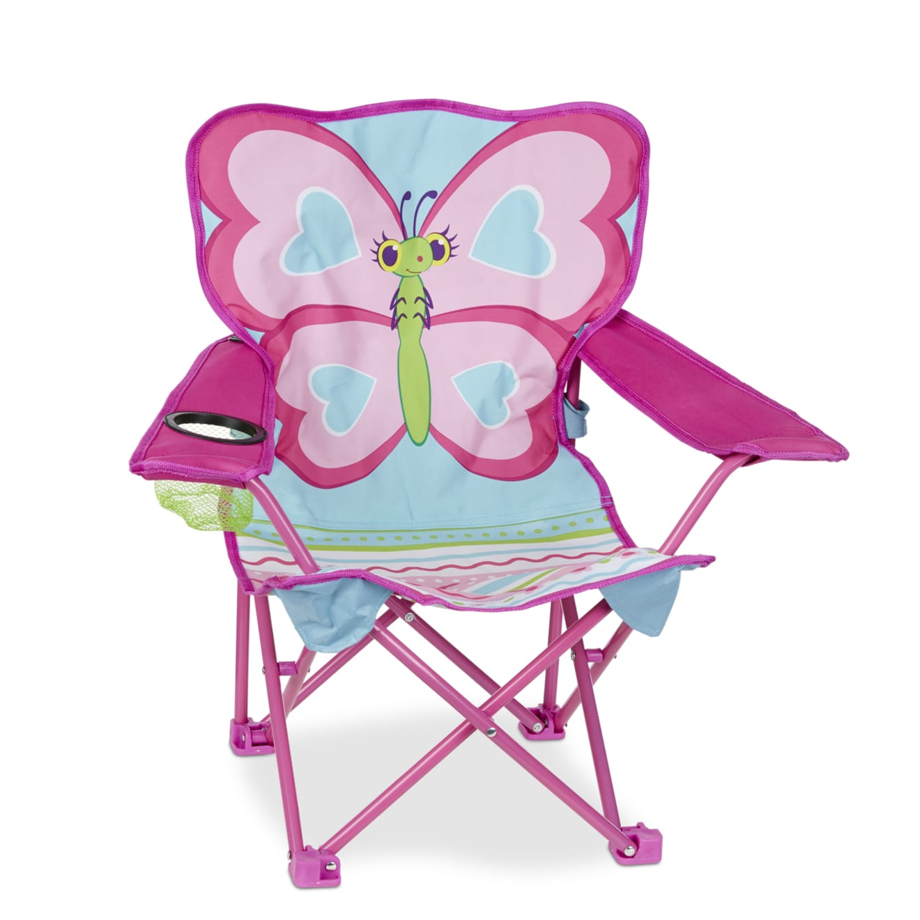 Outdoor Toys Premium Quality Cutie Pie Butterfly Camp Chair - Durable Material and Safe Design for Daily Ki...