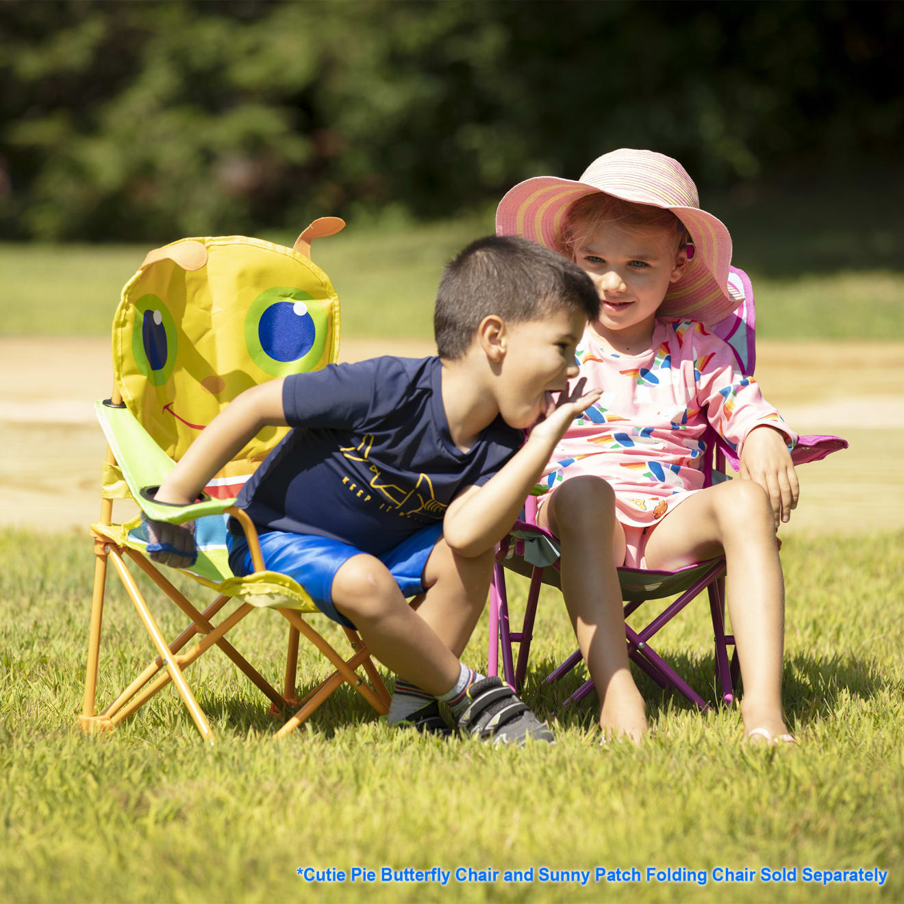 Outdoor Toys Premium Quality Cutie Pie Butterfly Camp Chair - Durable Material and Safe Design for Daily Ki...