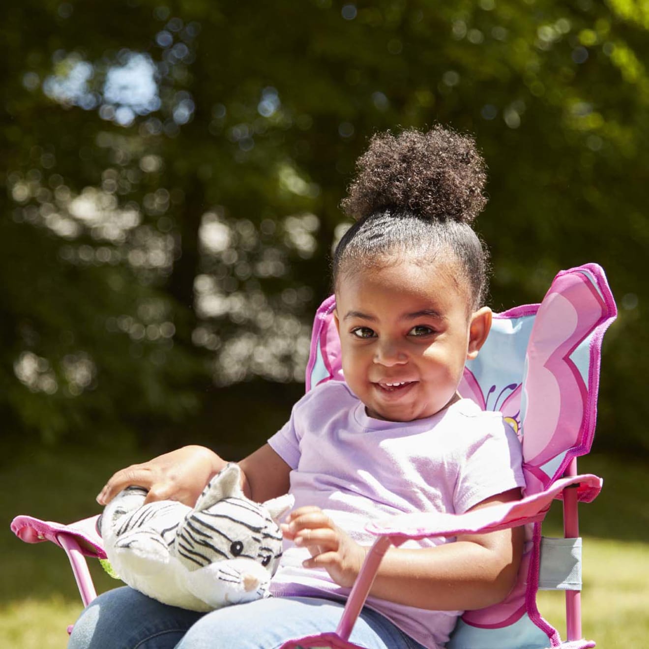 Outdoor Toys Premium Quality Cutie Pie Butterfly Camp Chair - Durable Material and Safe Design for Daily Ki...