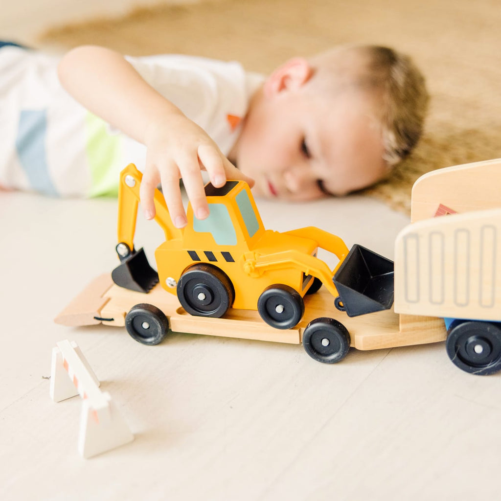 Vehicles & Trains Premium Quality Classic Toy Dump Truck & Loader - Durable Material and Safe Design for Da...