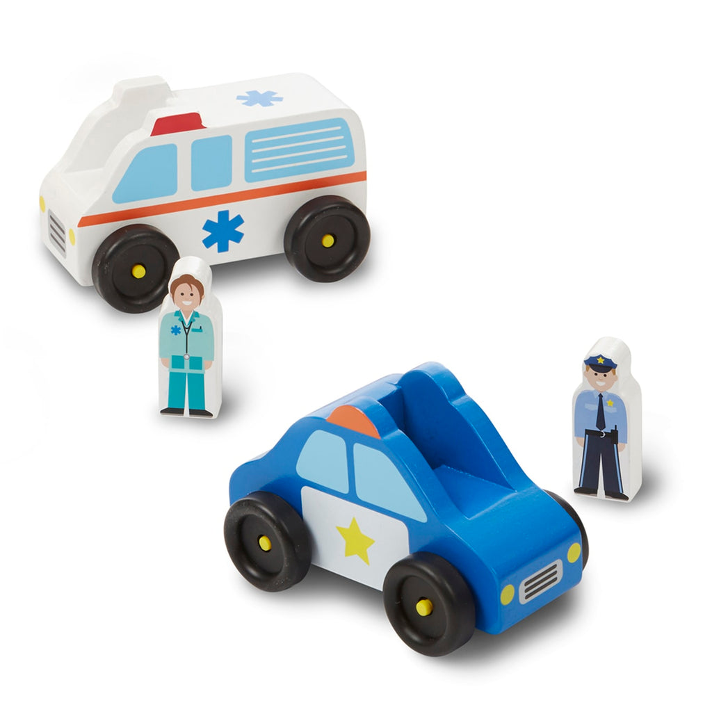 Vehicles & Trains Premium Quality Emergency Vehicle Set - Durable Material and Safe Design for Daily Kids Play