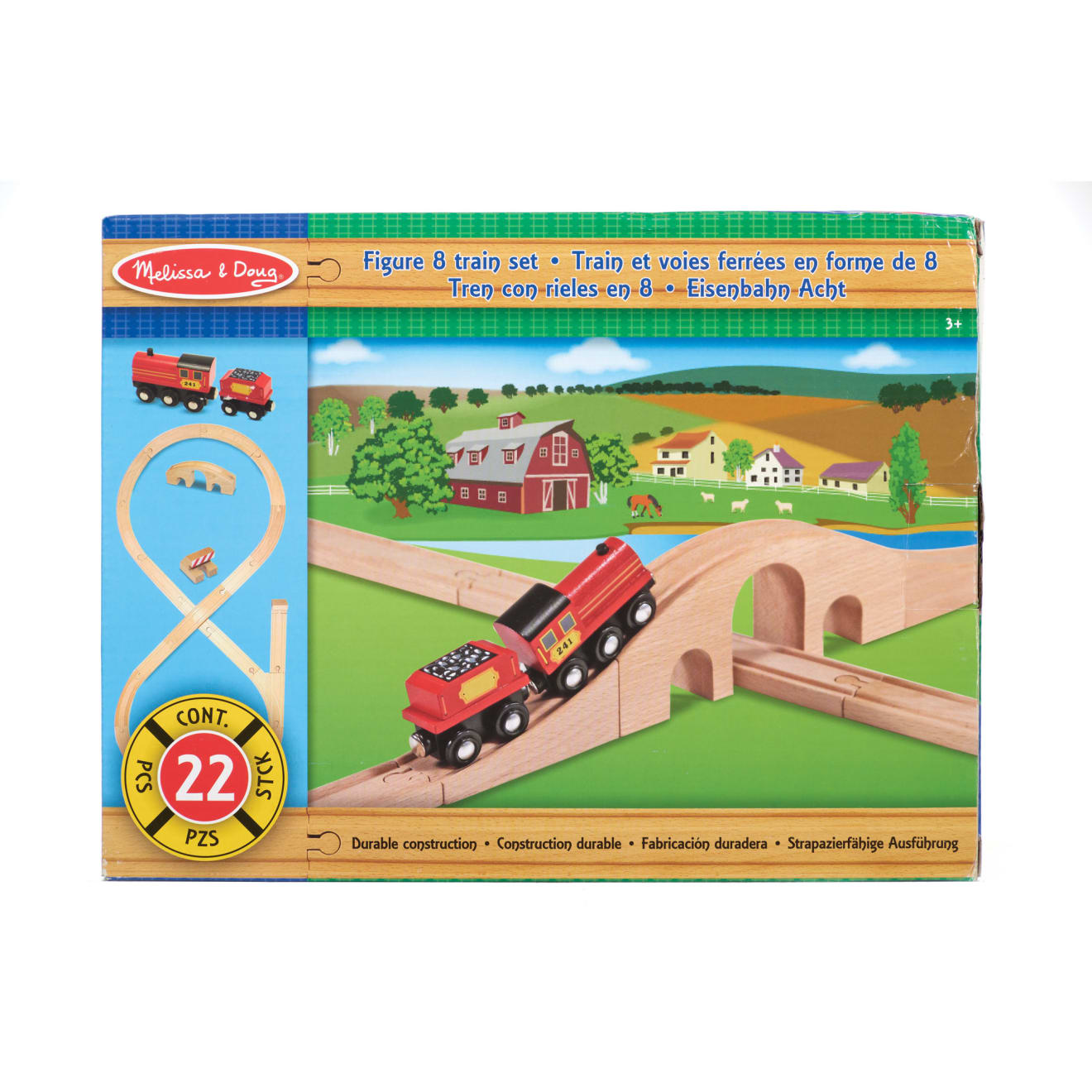 Vehicles & Trains Premium Quality Figure 8 Train Set - Durable Material and Safe Design for Daily Kids Play