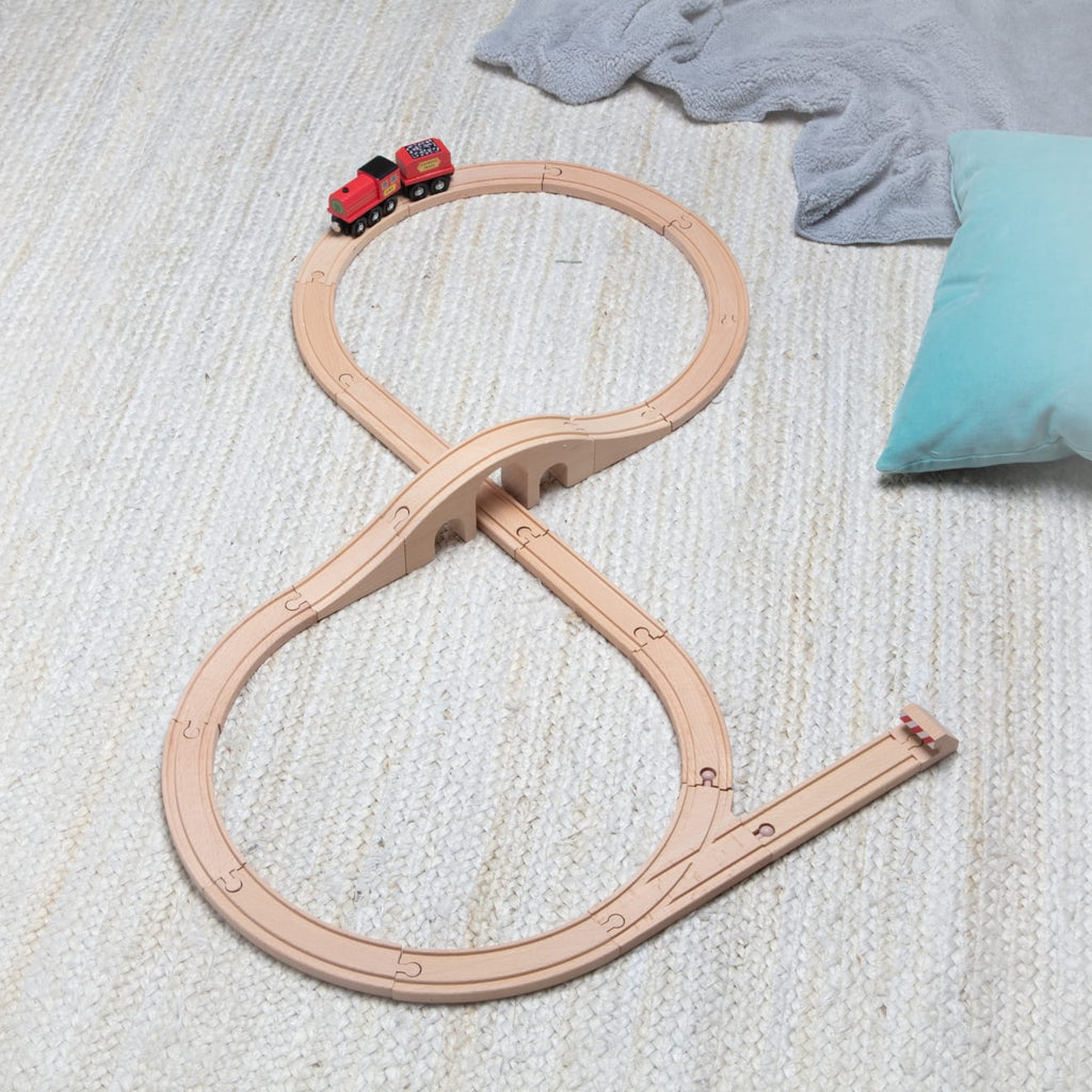 Vehicles & Trains Premium Quality Figure 8 Train Set - Durable Material and Safe Design for Daily Kids Play