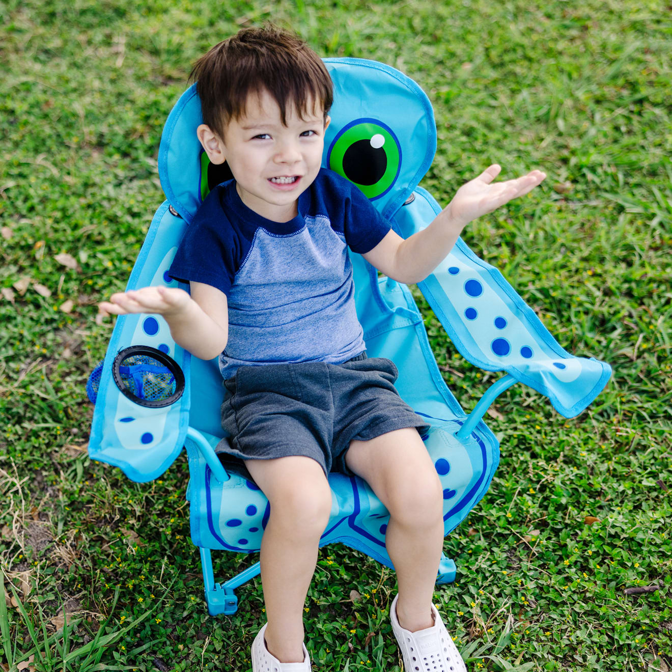 Outdoor Toys Premium Quality Flex Octopus Child's Outdoor Chair - Durable Material and Safe Design for Dail...