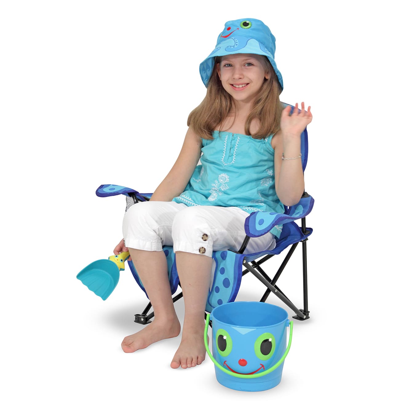 Outdoor Toys Premium Quality Flex Octopus Child's Outdoor Chair - Durable Material and Safe Design for Dail...
