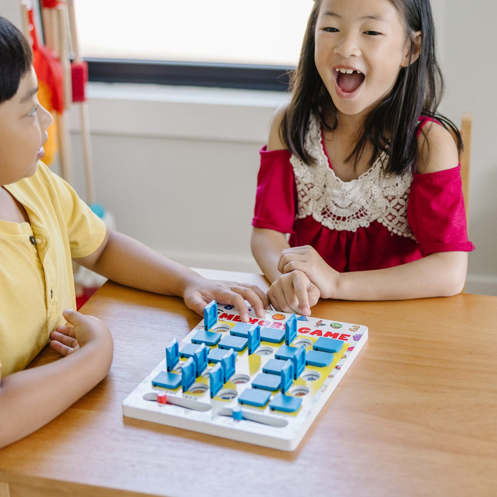 Games Premium Quality Flip-to-Win Memory Game - Durable Material and Safe Design for Daily Kids Play