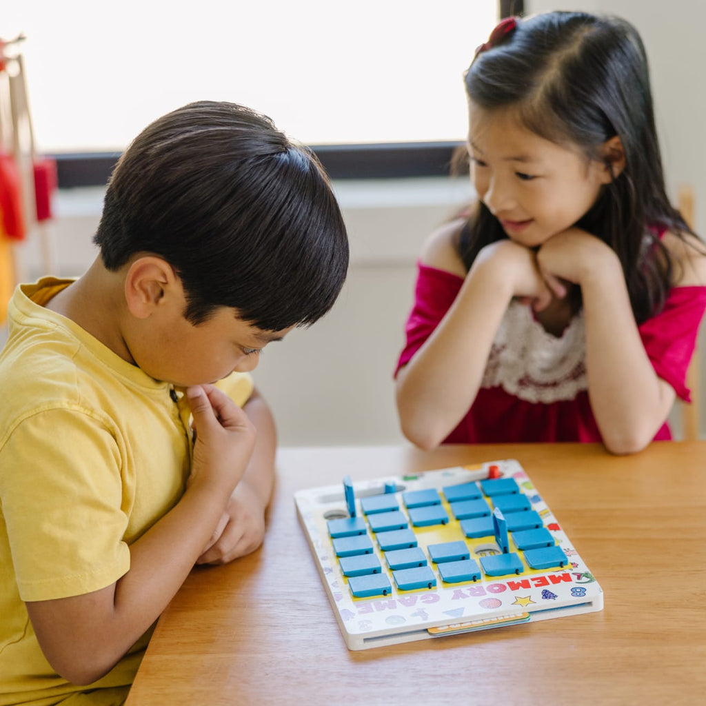Games Premium Quality Flip-to-Win Memory Game - Durable Material and Safe Design for Daily Kids Play