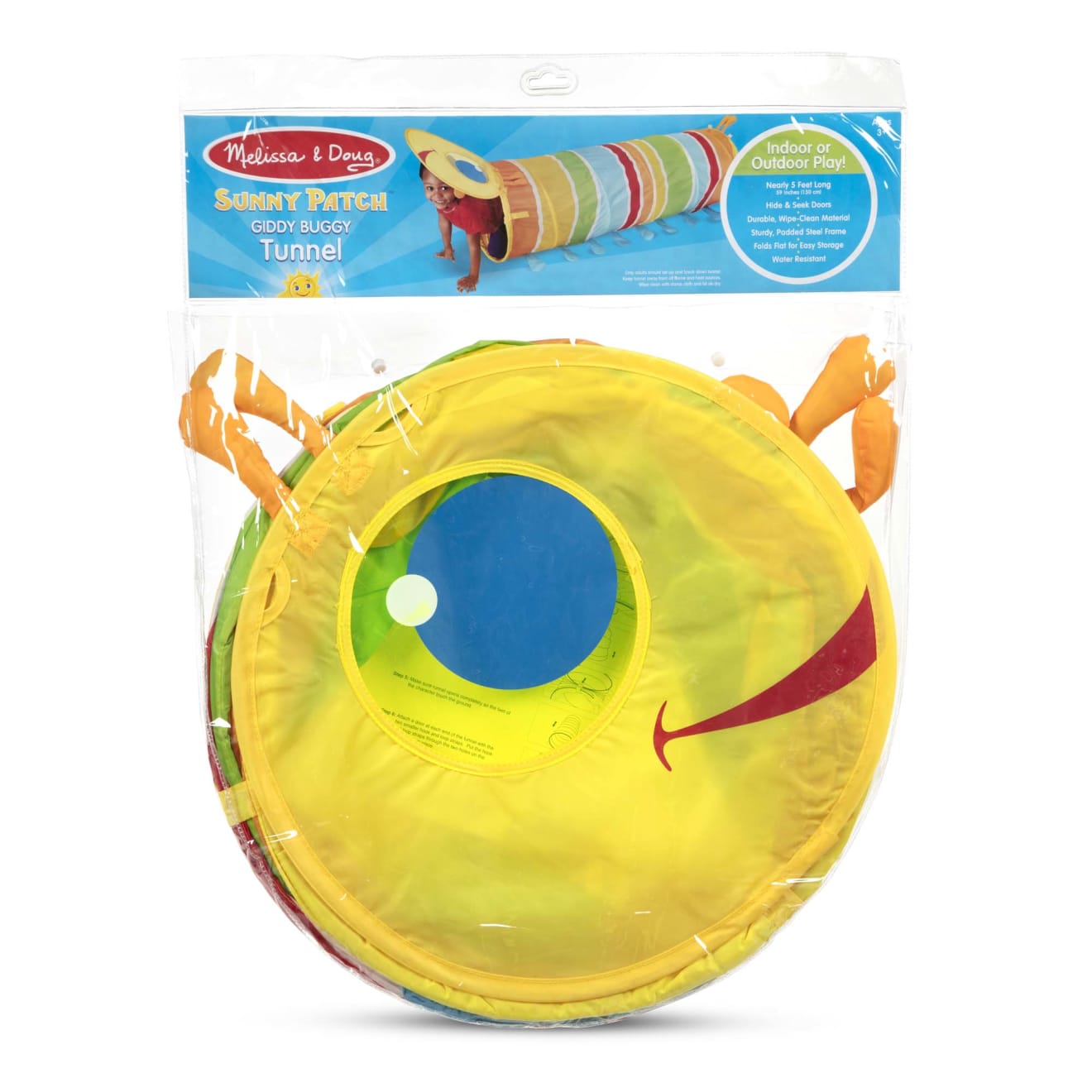 Outdoor Toys Premium Quality Giddy Buggy Tunnel - Durable Material and Safe Design for Daily Kids Play