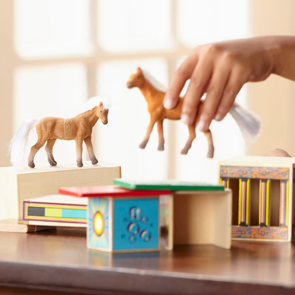 Vehicles & Trains Premium Quality Horse Carrier Wooden Vehicles Play Set - Durable Material and Safe Design...