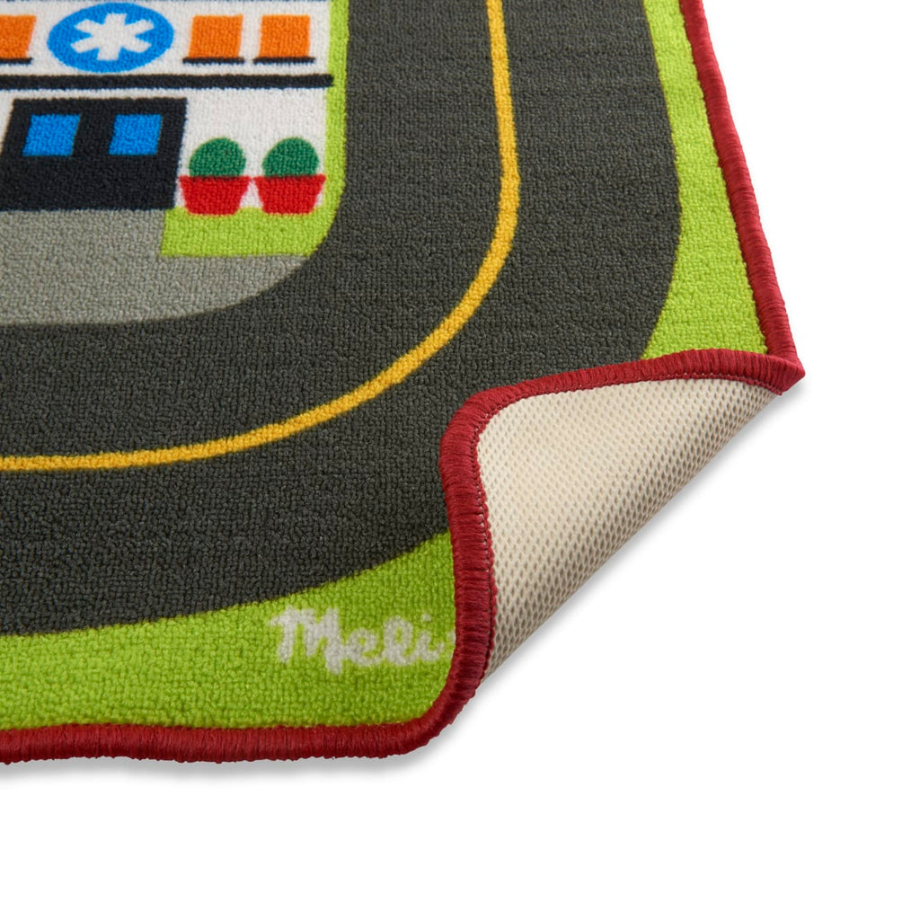 Vehicles & Trains Premium Quality Jumbo Roadway Activity Rug - Durable Material and Safe Design for Daily K...