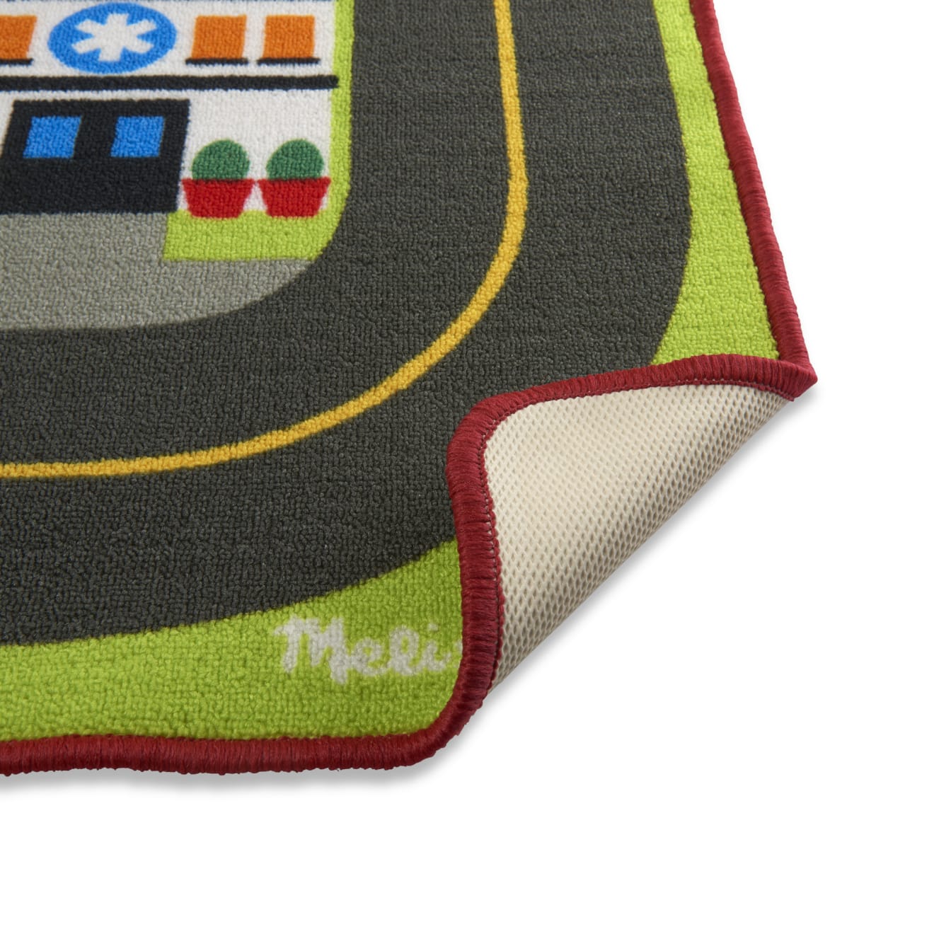 Vehicles & Trains Premium Quality Jumbo Roadway Activity Rug - Durable Material and Safe Design for Daily K...