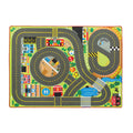 Vehicles & Trains Premium Quality Jumbo Roadway Activity Rug - Durable Material and Safe Design for Daily K...