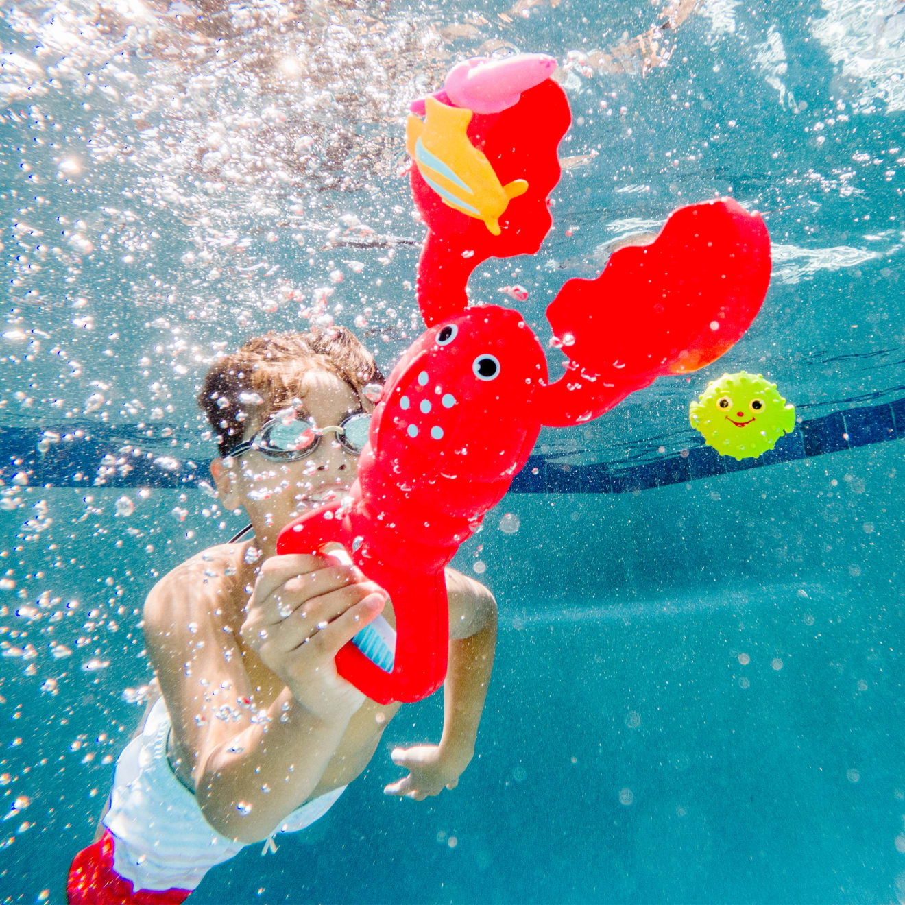Outdoor Toys Premium Quality Louie Lobster Claw Catcher Pool Toy - Durable Material and Safe Design for Dai...