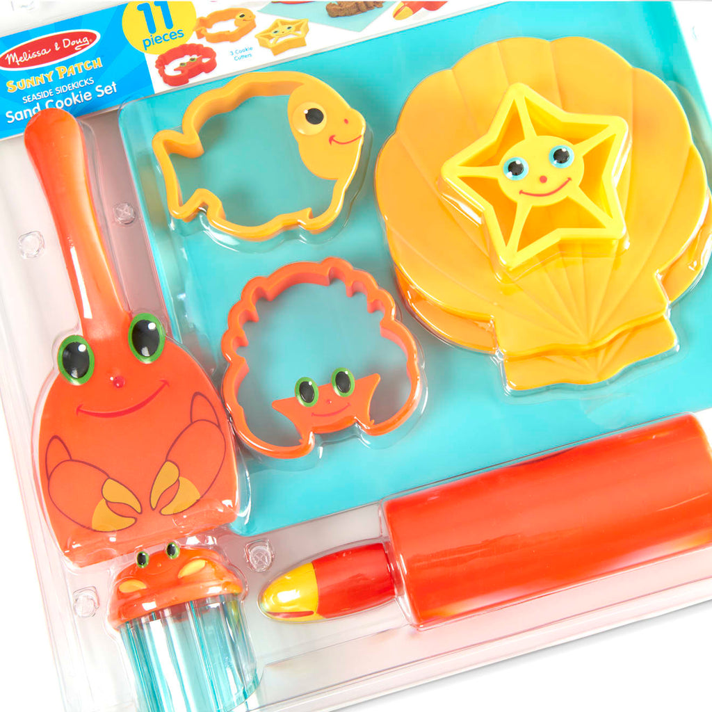 Outdoor Toys Premium Quality Seaside Sidekicks Sand Cookie Set - Durable Material and Safe Design for Daily...