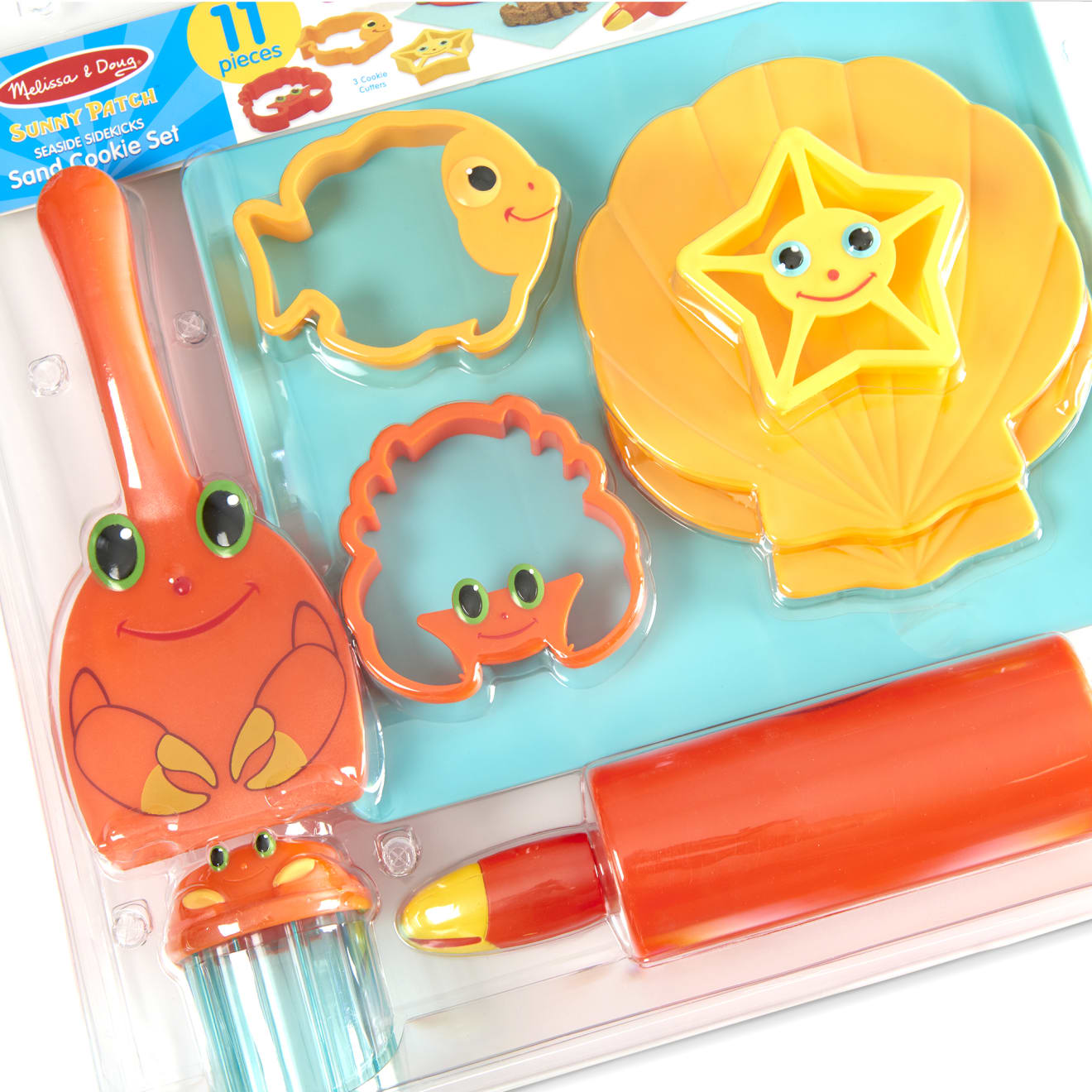 Outdoor Toys Premium Quality Seaside Sidekicks Sand Cookie Set - Durable Material and Safe Design for Daily...