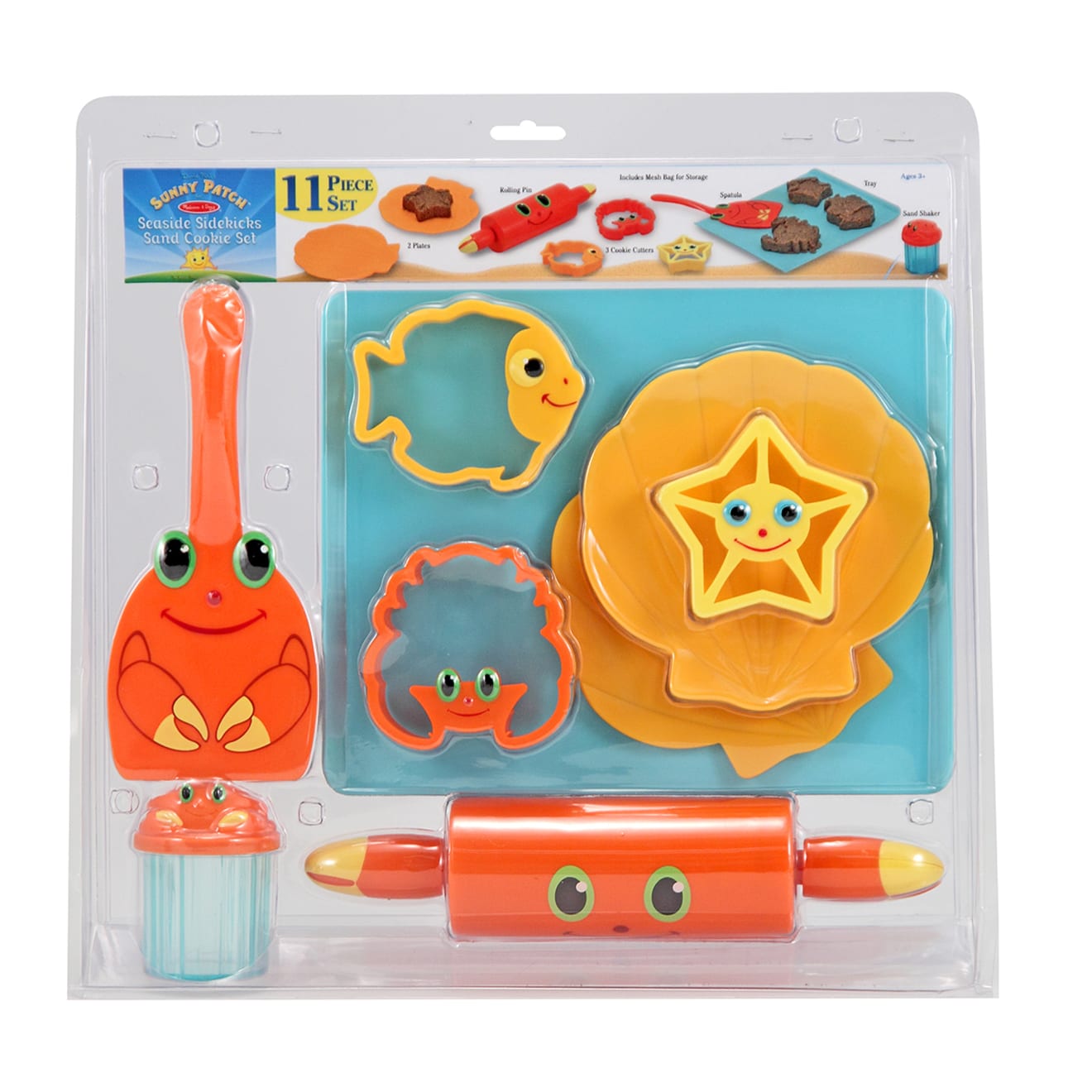 Outdoor Toys Premium Quality Seaside Sidekicks Sand Cookie Set - Durable Material and Safe Design for Daily...
