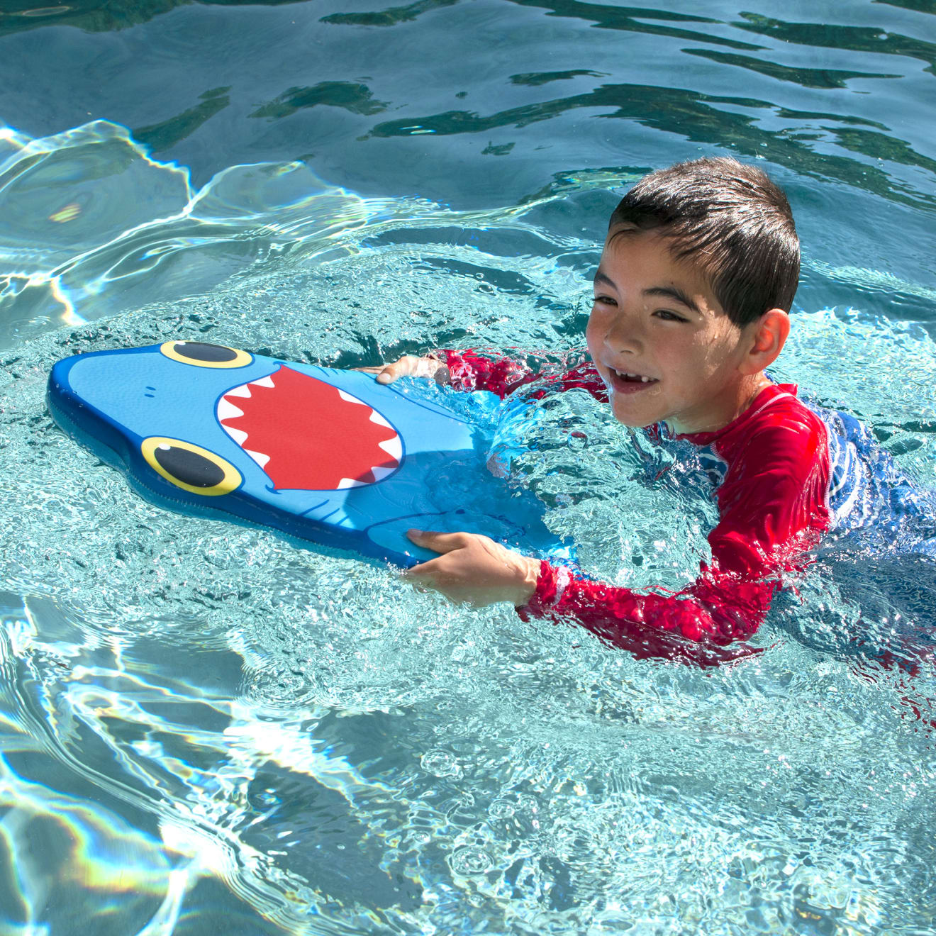 Outdoor Toys Premium Quality Spark Shark Kickboard Pool Toy - Durable Material and Safe Design for Daily Ki...
