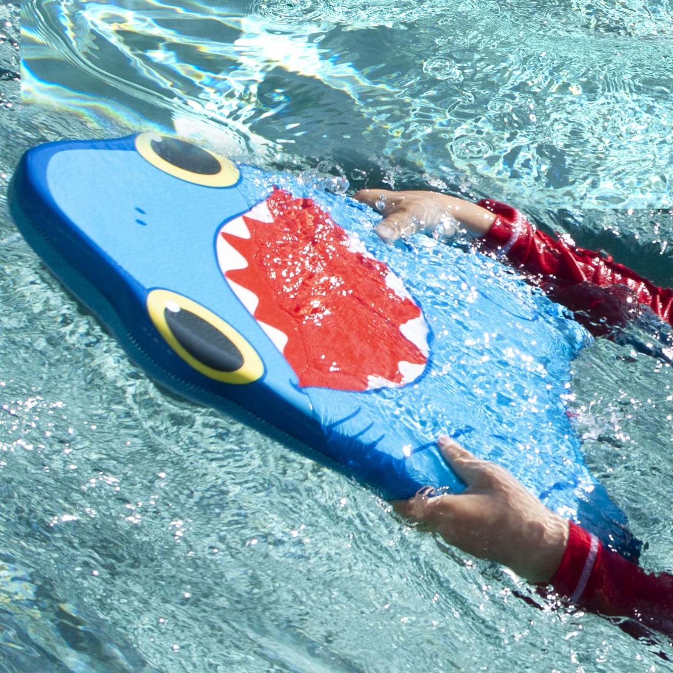Outdoor Toys Premium Quality Spark Shark Kickboard Pool Toy - Durable Material and Safe Design for Daily Ki...