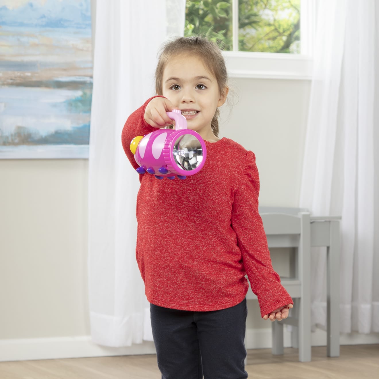 Outdoor Toys Premium Quality Trixie Flashlight - Durable Material and Safe Design for Daily Kids Play